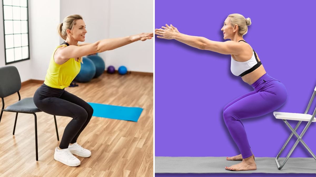 One Chair Weight Loss Workout to Flatten Belly and Lose Arm Fat at Home