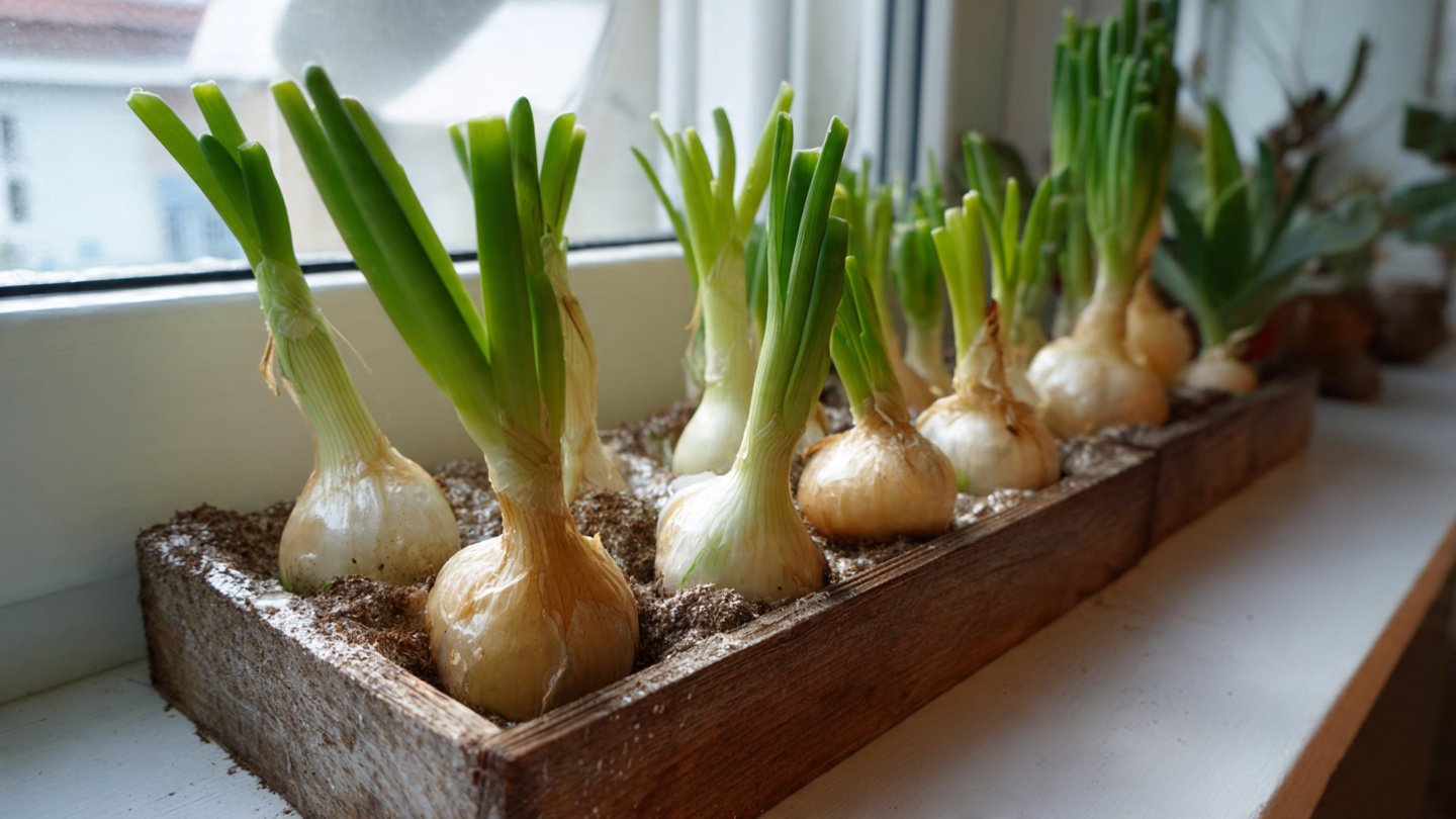 How to Grow Spring Onions Indoors for Continuous Regrowth