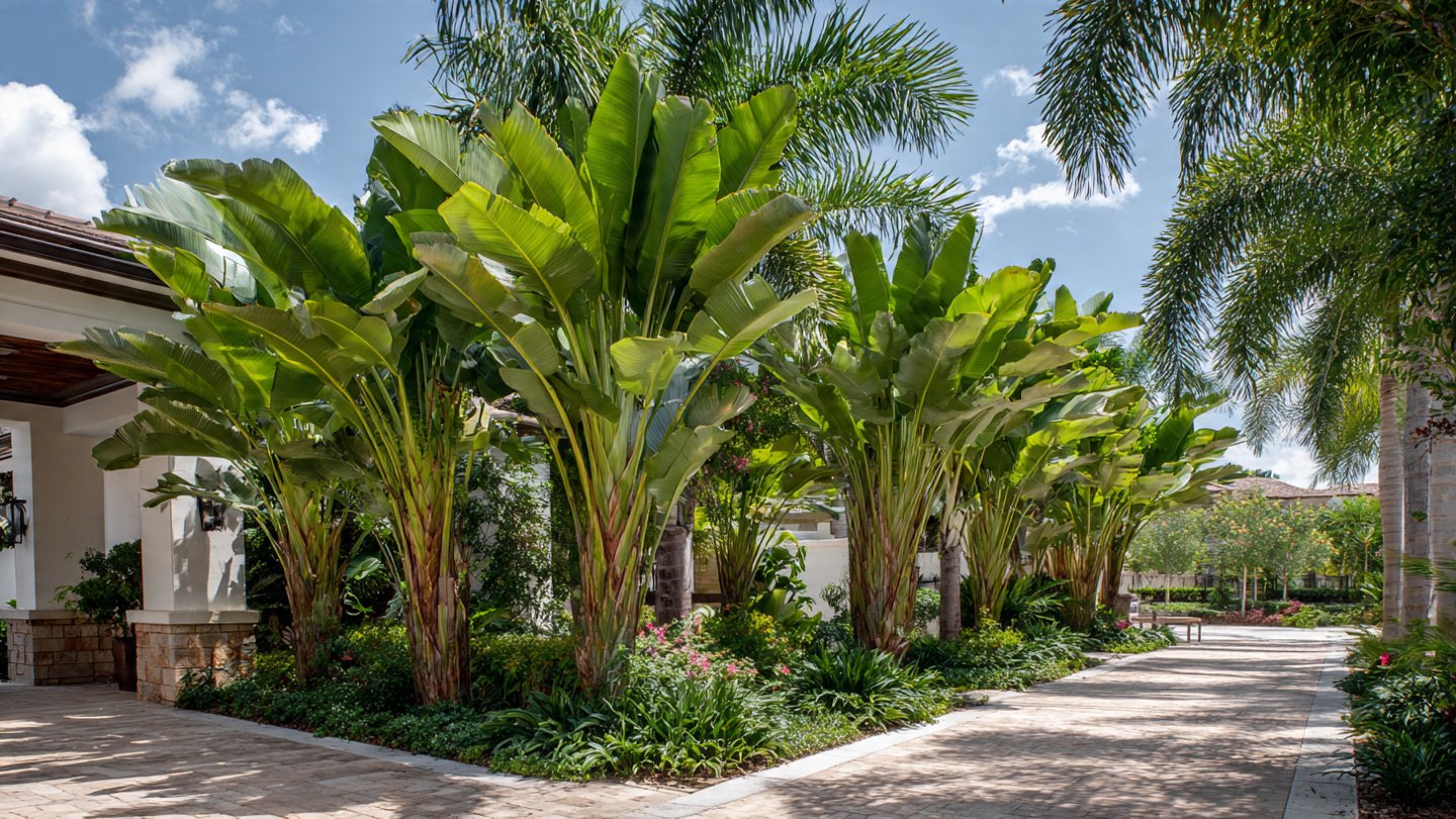 How to Successfully Grow Traveler Palm Trees in Your Landscape to Enhance Outdoor Aesthetics and Provide Unique Tropical Flair