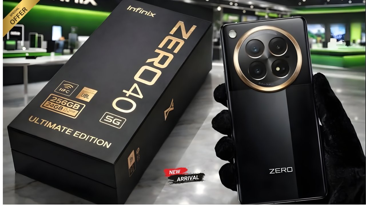 Infinix Zero 40 5G Unveiled – 108MP Camera with OIS, 144Hz Curved AMOLED and 5000mAh Battery