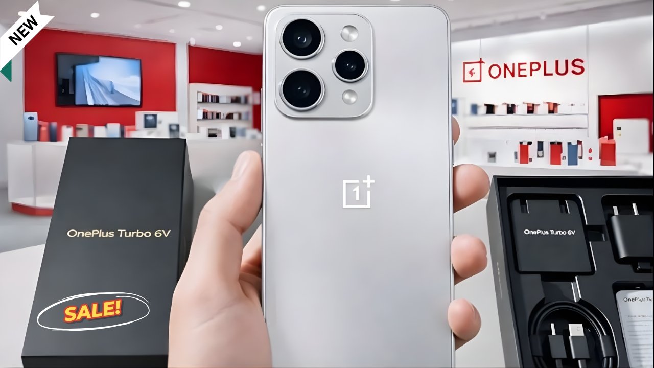 OnePlus Turbo 6V 5G Launched – for Gamers with 9000mAh Battery, 220MP Camera & Snapdragon 8s Gen 4