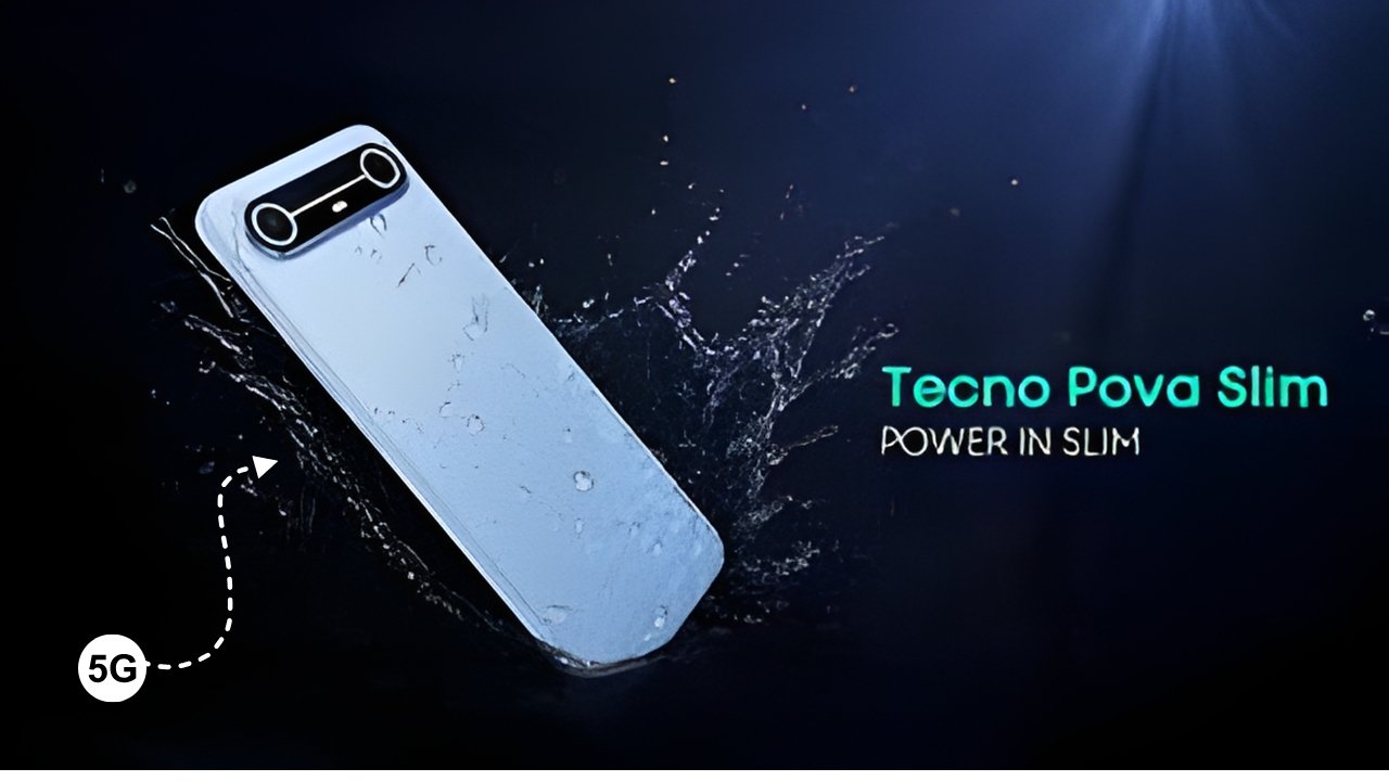 Tecno Pova Slim 5G Unveiled – Sleek Design, Gorilla Glass Protection and Smooth Performance