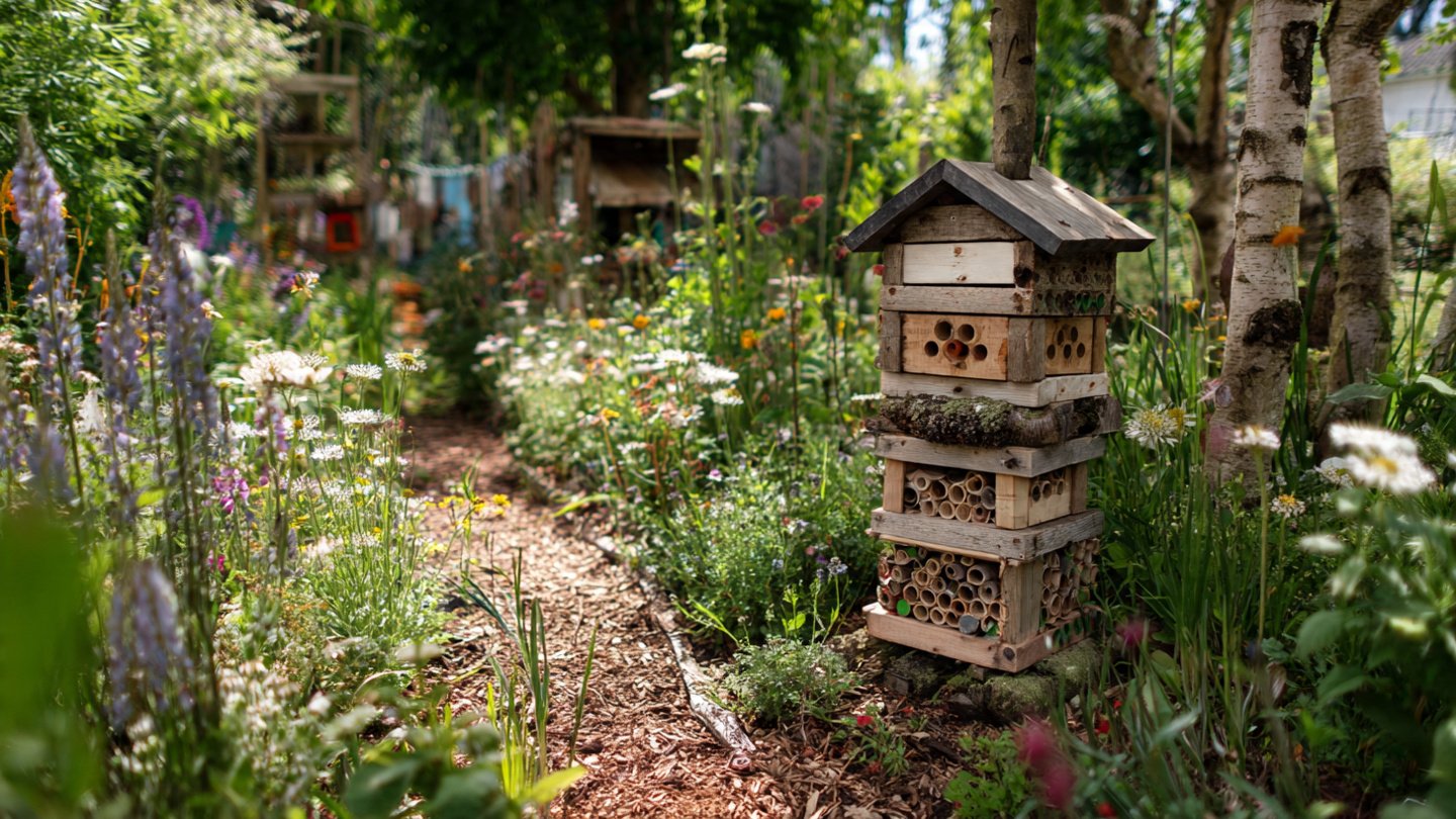 Why Does Your Garden Benefit from a Bug Hotel for Enhanced Pollination?