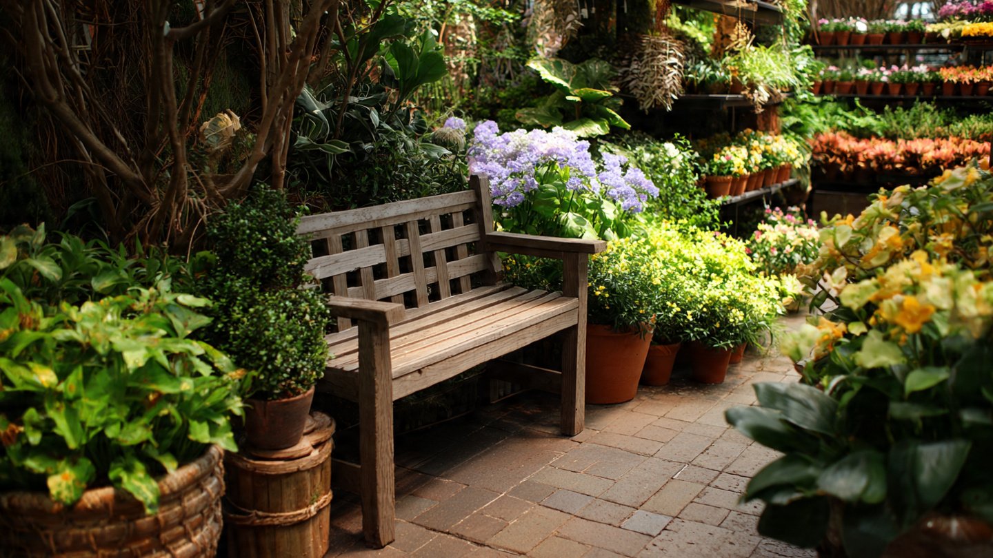 Why Is Everyone Adding a Small Bench to Their Plant Display?