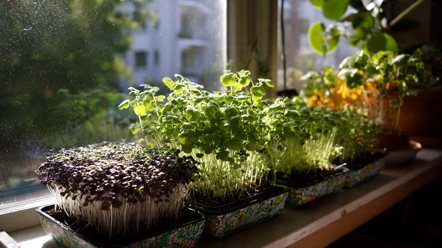 How Can You Successfully Grow Microgreens in a Sunny Spot?
